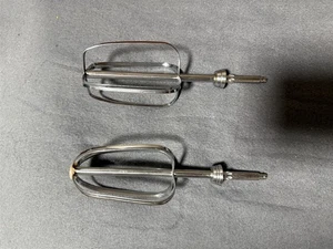VINTAGE OSTER REGENCY KITCHEN CENTER REPLACEMENT BEATERS SET FOR 12 SPEED MIXER - Picture 1 of 3