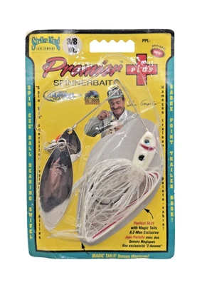 Strike King Premier Plus Spinnerbait 3/8 oz blanco Foto 1 de 2