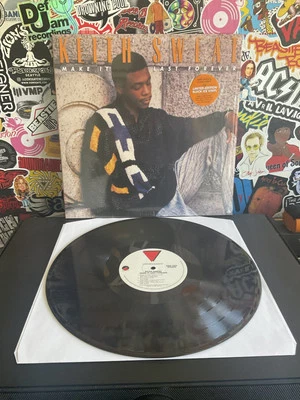 KEITH SWEAT Make It Last Forever VG++ BLACK ICE VINYL W/HYPE STICKER - Image 1 of 2