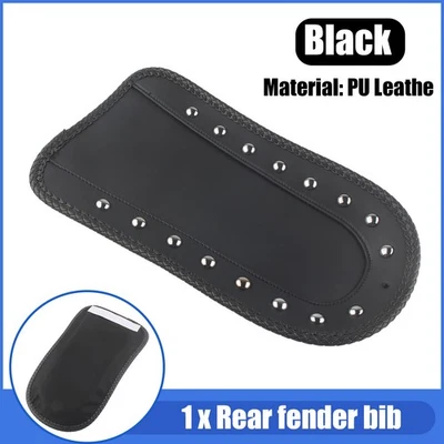 Tacos Guardabarros Trasero Babero Asiento Solo Para Honda VTX1800C VTX1800R 02-2008 Negro Cromo Foto 1 de 4