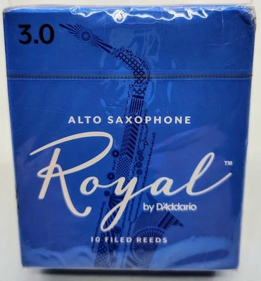 NUEVO D'Addario Rico Royal Saxofón Alto Cañas Fuerza 3.0 Caja Sellada de 10 Foto 1 de 2