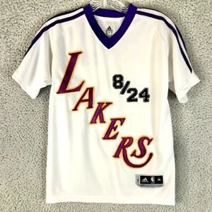 Womens Medium Adidas Kobe Bryant Lakers Jersey 24 Embroidered Custom NBA Top - Picture 1 of 5