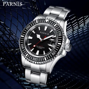 41 mm Parnis 5ATM Wasserdicht Miyota Automatik Herrenuhr Saphir Weihnachtsgeschenk - Bild 1 von 11
