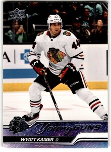 2023-24 Upper Deck Young Guns Wyatt Kaiser Rookie #229 Chicago Blackhawks