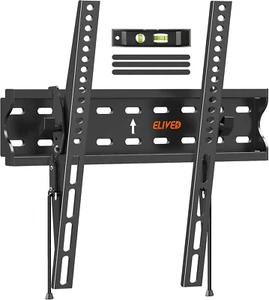 UL Listed Tilting TV Wall Mount Bracket, Universal TV Mount Low Profile for 26-5 - Picture 1 of 8