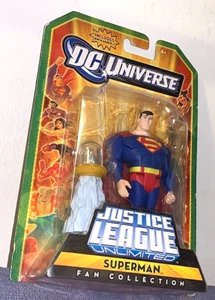 DC UNIVERSE LIGA DE LA JUSTICIA ILIMITADA SUPERMAN FAN COLLECTION 5" FIGURA. RARO! Difícil de encontrar! - Imagen 1 de 4
