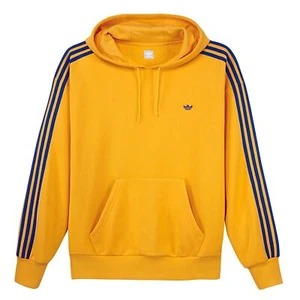 Adidas Originals Mini Shmoo Hoodie Sweatshirt Trefoil EC7326 Ghost Yellow - Picture 1 of 3