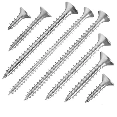 SCHRAUBEN-NIRO® Spanplattenschrauben Edelstahl A2 VA V2A Torx Ø 3-6 mm Holzschrauben Vollgewinde