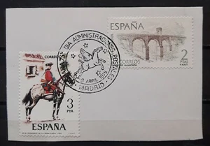 ESPAÑA. Horses - Caballos. USED. - Imagen 1 de 1