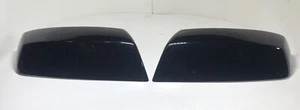 🔥GMC 2014-19 Sierra Chevy Silverado Gloss Black Mirror Covers OEM Used - Picture 1 of 10