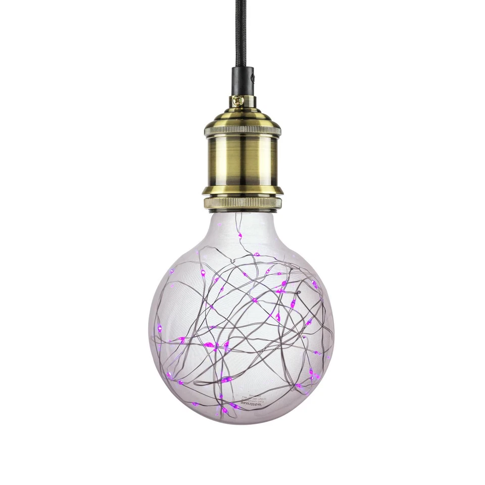 Sunlite 81179-SU LED G30 Globe String Light Bulb, Decorative Light 1PK Purple - Image 1 of 2