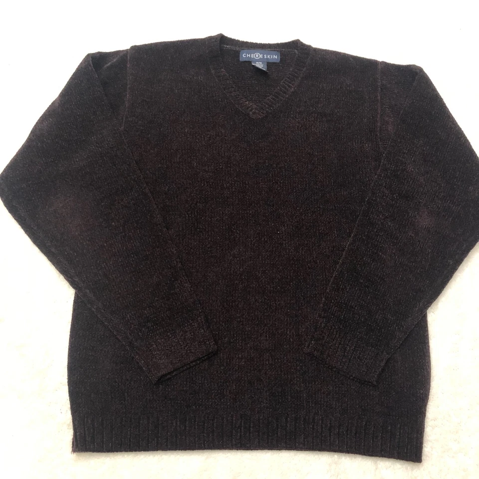 Suéter Chereskin Para Hombre Mediano Púrpura Acrílico Rayón Manga Larga Pullover Foto 1 de 4