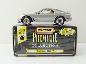 Matchbox Premiere Collection Select Class Series 1 Mazda RX-7 (Silver) LOOSE Box