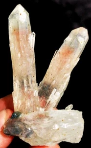 34g natürlicher fantastischer skelettroter Kristallhaufen + Spekularit Symbiose IE2596 - Bild 1 von 12
