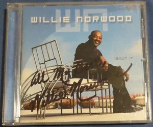 Willie Norwood - 'Bout It CD 2001 SIGNED AUTOGRAPHED Atlantic Records Very Good - Picture 1 of 3