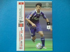 Panini Trading Cards Champions League 2007-08 #58 Levan Kobiashvili Schalke 04