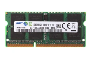 Samsung 8 GB 2RX8 DDR3 1333 MHz PC3-10600S 204PIN SODIMM Portátil Memoria RAM & GS - Imagen 1 de 6