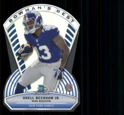 2014 Bowman Chrome Bowman's Best Die Cut #BBOB Odell Beckham Jr. - Image 1 of 2