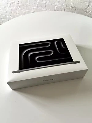 Apple MacBook Pro 14" M4 Pro 12/16 core CPU/GPU 24GB 512GB SSD Black New RP£1999 - Image 1 of 4