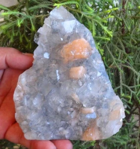 Apophyllite Stilbite On Chalcedony Crystals Rock Minerals Specimen BO=3 - Picture 1 of 6