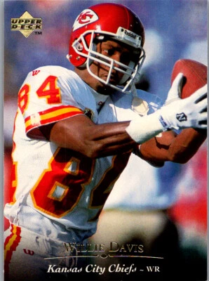 #83 Willie Davis Kansas City Chiefs 1995 Upper Deck - Image 1 of 2