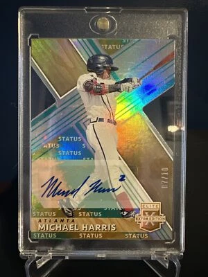 2019 Panini Elite Extra Edition Michael Harris RC 07/10 - Image 1 of 4