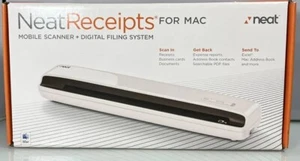 Neat NM-1000 NeatReceipts Portable/Mobile Document Scanner PDF w/ Cable for Mac - Picture 1 of 4