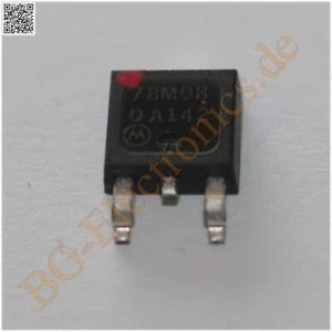 4 x MC78M08CDT with Testpoint Positive Voltage Regulator  Motorola D²PAK 4pcs - Picture 1 of 1