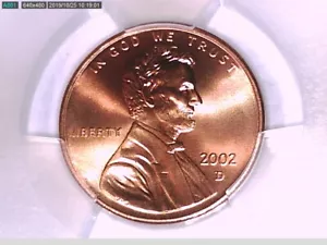 2002 D Lincoln Memorial Cent PCGS MS 68 RD 38298059 Video - Picture 1 of 3