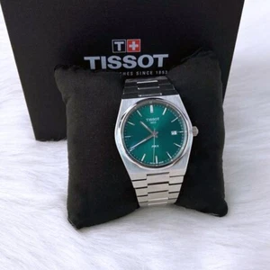 Reloj Hombre Tissot Clásico PRX/316L Verde Acero Inoxidable T137.410.11.091.00 (40mm) - Imagen 1 de 10