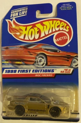 Hot Wheels IROC Firebird 1998 First Editions #16 of 40 - Image 1 of 4