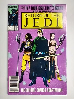 Marvel Comics Return of the Jedi #1 1st Comic Appearance Jabba the Hutt NM- 9.2 - Image 1 of 4