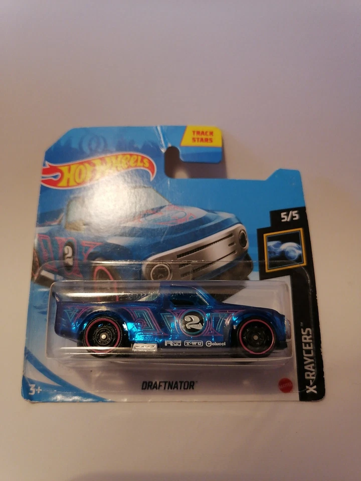 Hot Wheels Draftnatore x-Raycers 5 Di 5 Blu Nuovo Conf. Orig. - Immagine 1 di 1