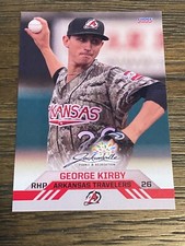 George Kirby 2022 Choice Arkansas Travelers RC Seattle Mariners