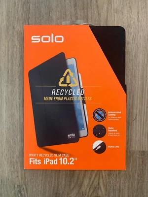 🔥Solo NEW YORK Wyatt Recycled Slim Case Fits iPad 10.2" - BRAND NEW! - Image 1 of 4