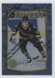 1994-95 Topps Finest Super Teams Stanley Cup Kevin Stevens #80
