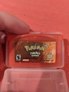 GAME BOY GAMEBOY ADVANCE GBA NINTENDO AUTHENTIC POKEMON FIRERED FIRE RED USA