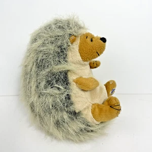 Ganz Webkinz Hedgehog 7" Plush Grey Brown Stuffed Animal Toy - Picture 1 of 7