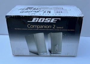 Bose Companion 2 Series II Multimedia Speaker System 120V Brand New Open Box - Photo 1/8