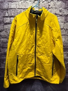 Vintage Yellow Champion Venturedry Jacket XL Size  - Picture 1 of 14
