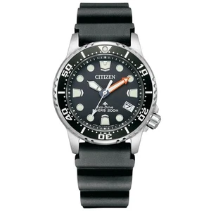 Citizen Promaster Diver 200m Waterproof Black Boys Men's Size EO2020-08E Women's - Picture 1 of 1