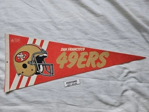 Pennant NFL San Francisco 49ers vintage anni 80 - Foto 1 di 14