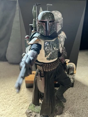 Hot Toys Star Wars Boba Fett The Mandalorian 1/6th Scale Figure TMS033 - Image 1 of 4