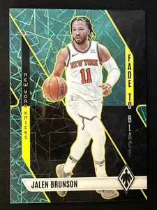 Panini Phoenix 2023-24 - Fade to Black Jalen Brunson #1 Teal Lazer - Imagen 1 de 2