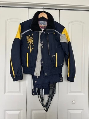 Vintage Spyder Ski Jacket (S) & Pants (M) Mens MATCHING SUPER RARE SET UNIQUE - Image 1 of 4