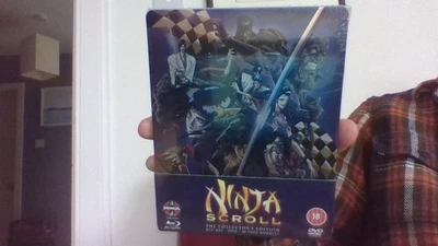 NINJA SCROLL - UK BLURAY STEELBOOK - NEW/SEALED INCL BOOKLET - PERFECT CONDITION - Image 1 of 3