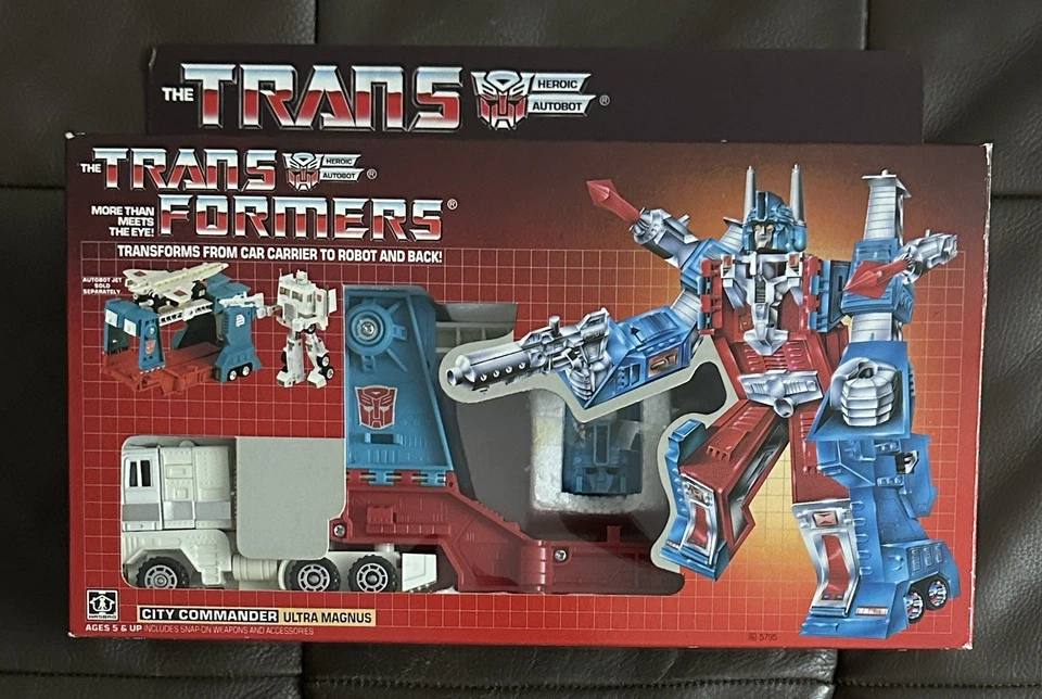 TRANSFORMERS G1 ULTRA MAGNUS SEALED # CITY COMMANDER # MADE IN MACAU # HASBRO # - Imagen 1 de 4