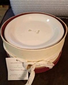 Williams Sonoma Weinserie Vorspeisenteller geprägt 6er Set - Bild 1 von 9
