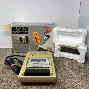 Vintage Atari 410 Program Recorder Model No. 410 Parts/Repair - Picture 1 of 10