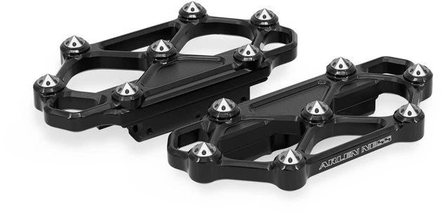 Arlen Ness Diamond Passenger Floorboards Black #410-058 Harley Davidson - Image 1 of 1